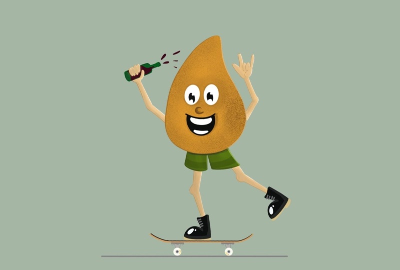 Brazilian chicken crocket skater