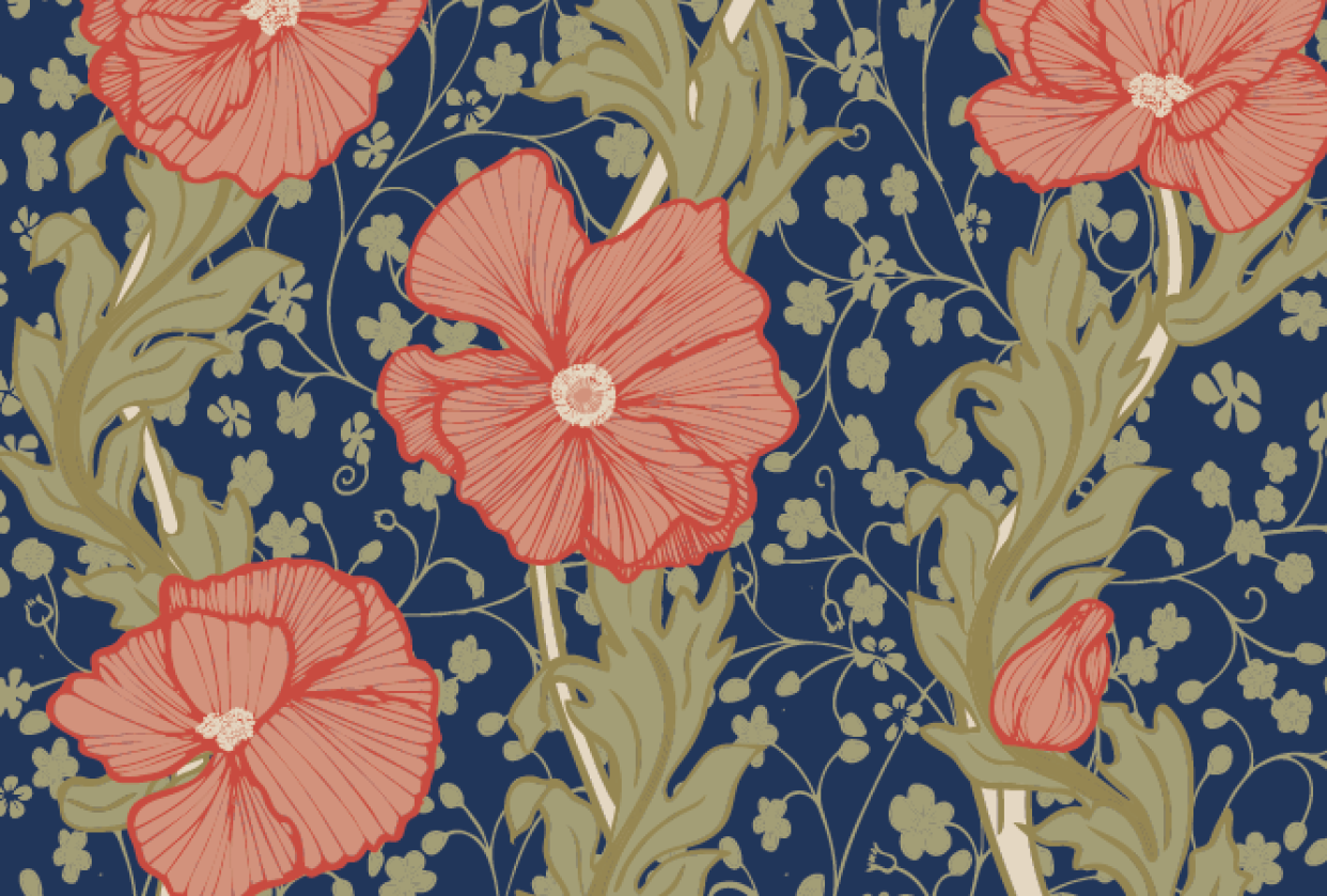 Serpentine Poppies - student project
