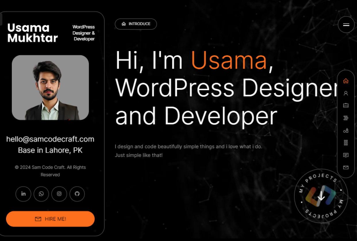 my portfolio project - student project
