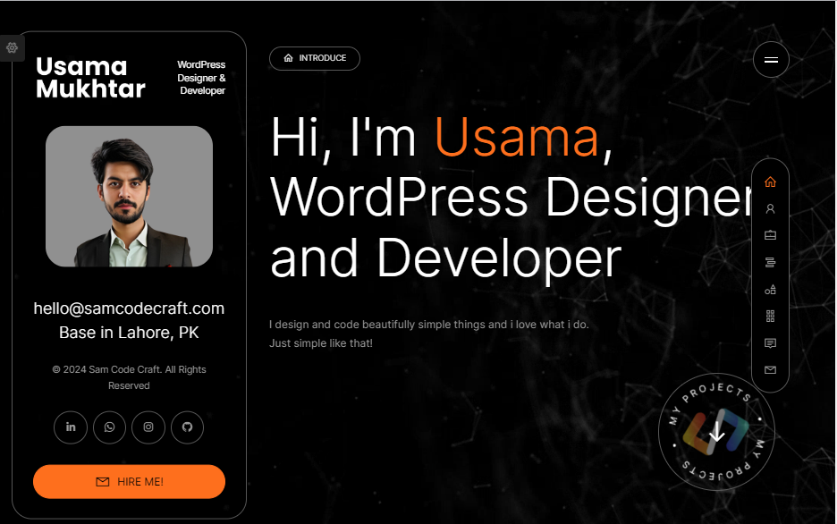 my portfolio project