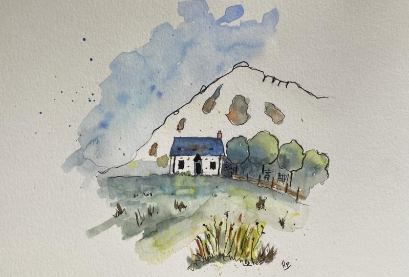 Ink and watercolour essentials with Toby Haseler