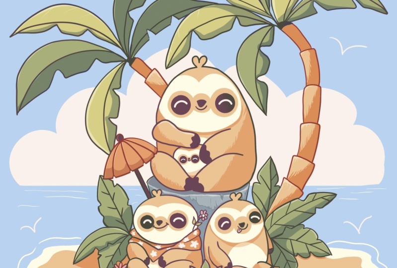 Sloth Family