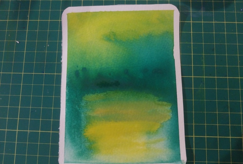 Watercolor landscape