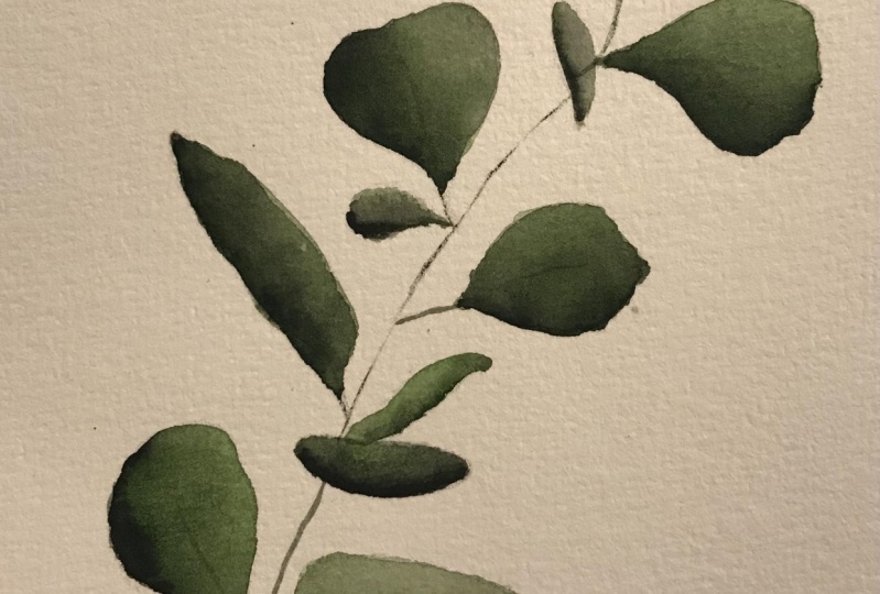 Watercolor blending