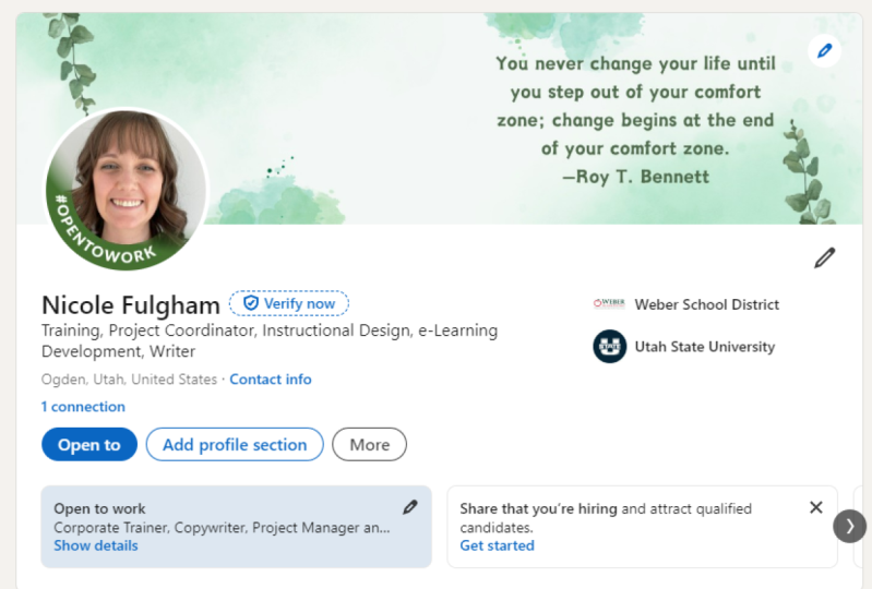 LinkedIn Profile
