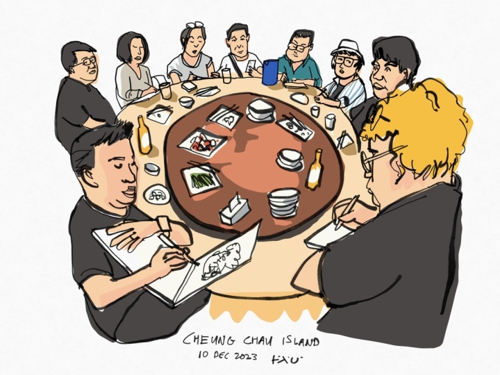 My urban sketcher friends