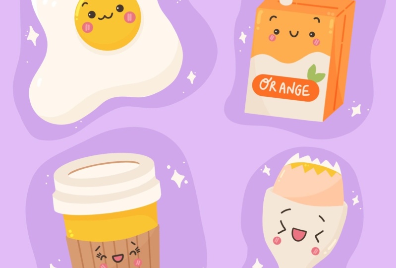 Cute breakfast!