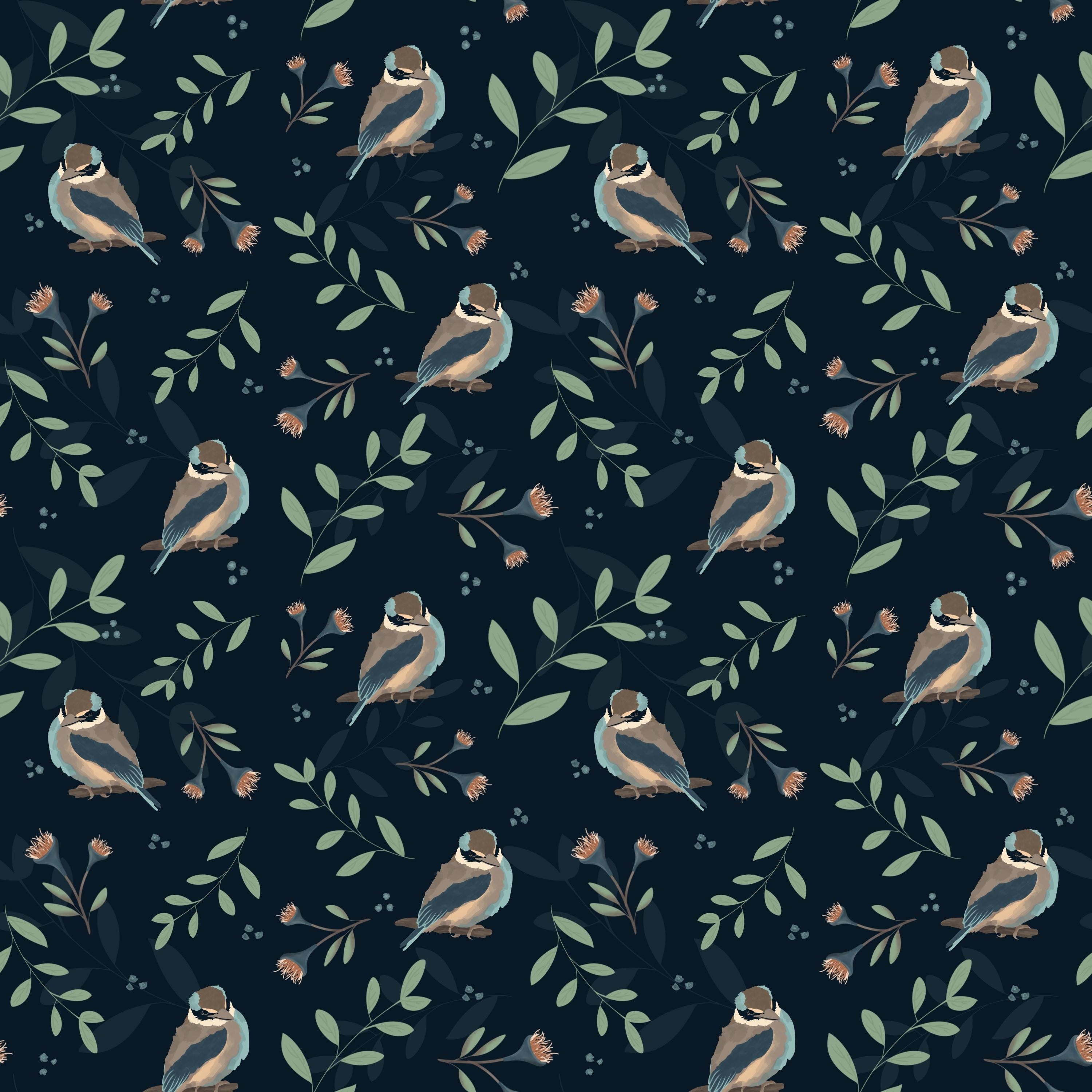 Baby Kingfisher - student project