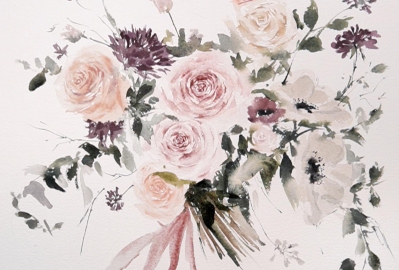 Rose Wedding Bouquet