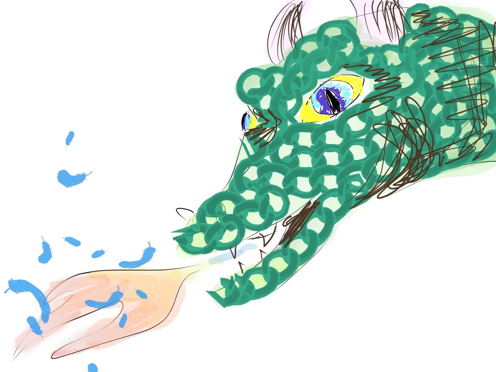 Dragon Doodle - student project