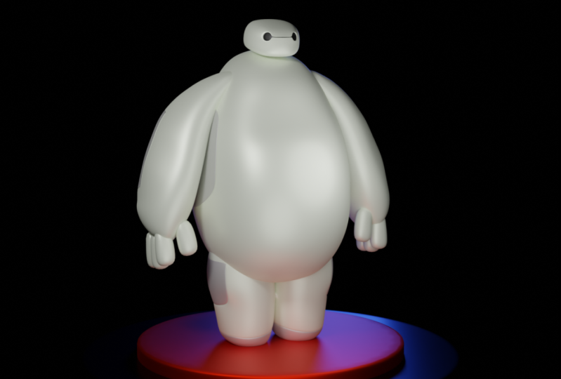 3D Character big hero 6
