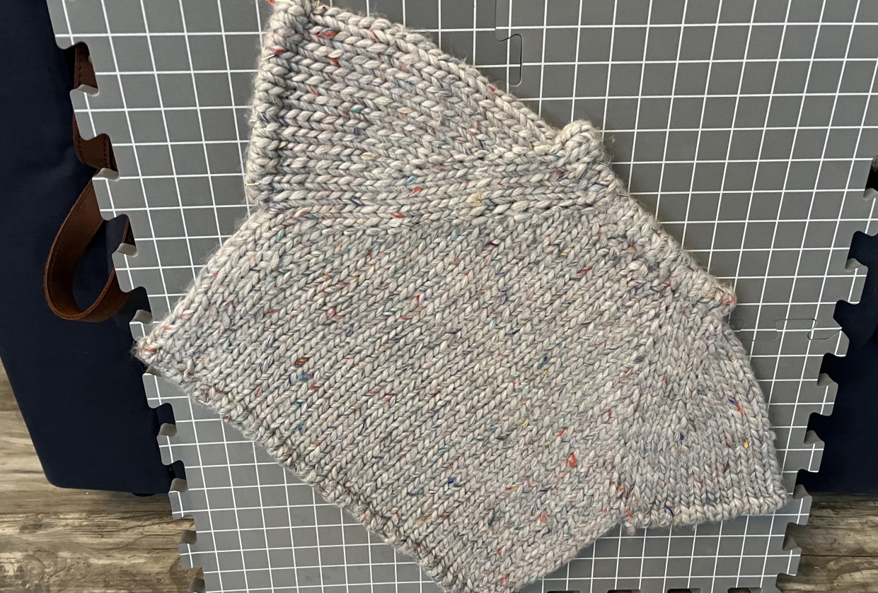 Chunky Cropped Sweater - student project
