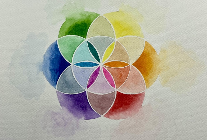 seed of life color wheel