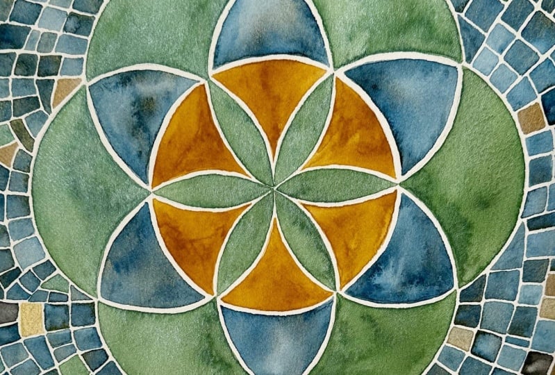 Seed of Life - love the quiet process
