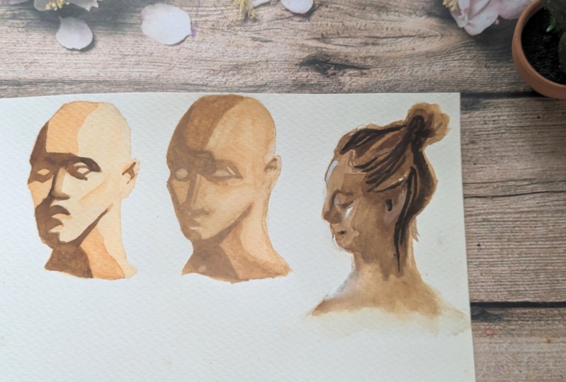 Watercolor Skin Tone Recipes: Color Mixing with a Limited Palette