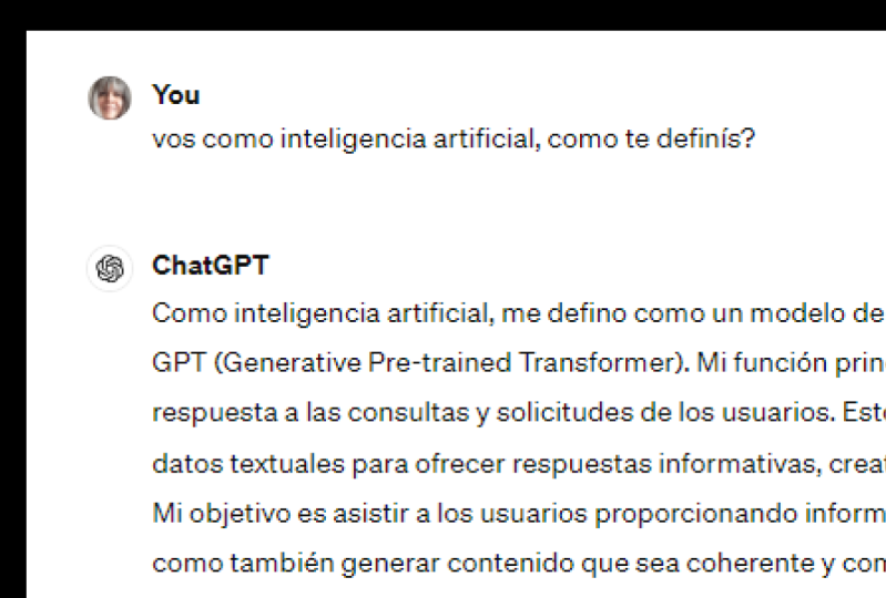 cuando GPT se define a si mismo