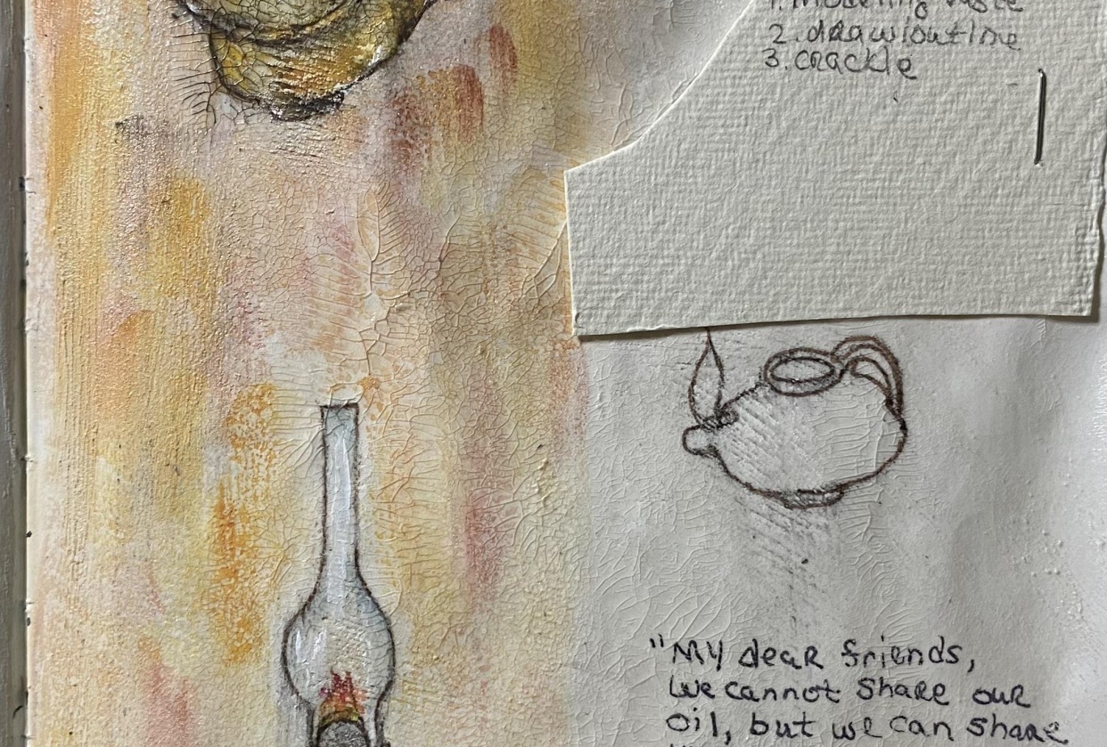 Painting idea page - student project