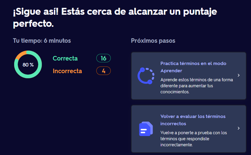 Practicando lo Aprendido