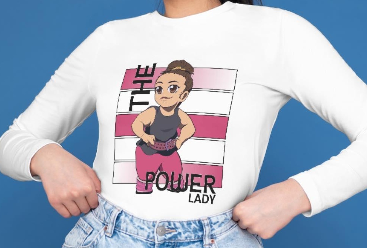 The Power Lady - student project