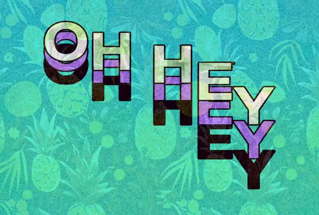Typography Animation - Oh Hey It's Angela - student project