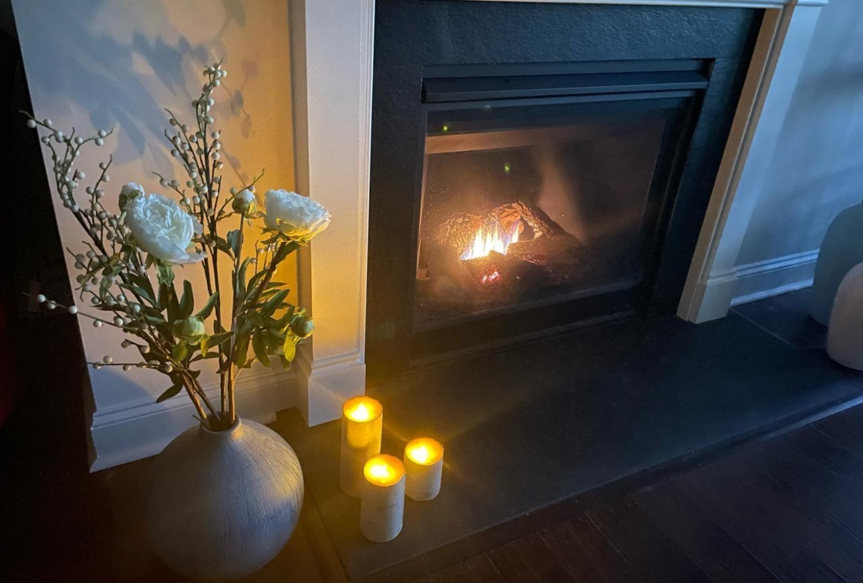 wood fire - student project