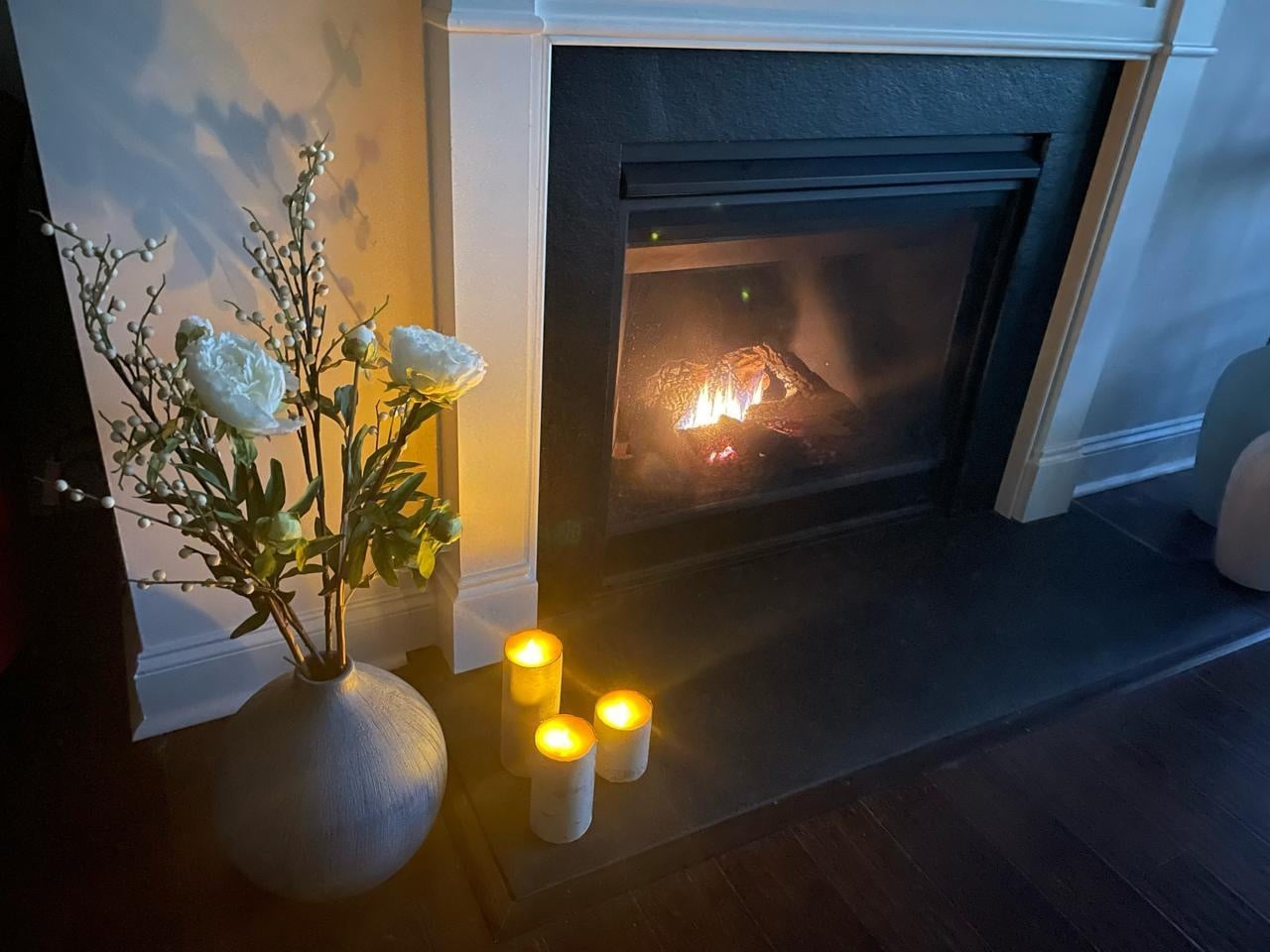 wood fire - student project