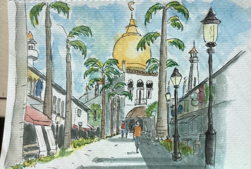 Urban sketching