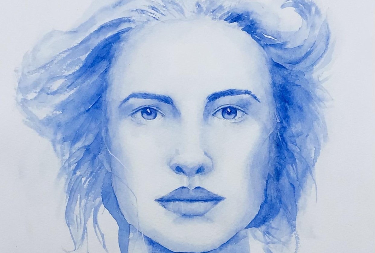 Monochrome portrait - student project