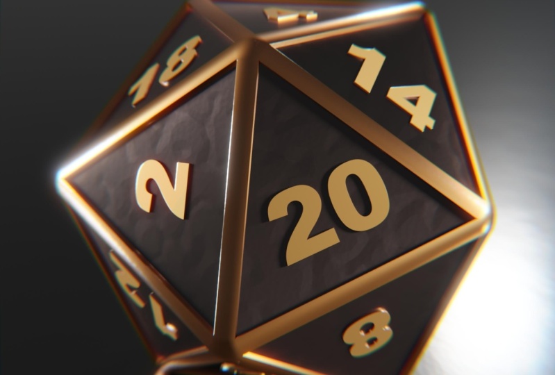 My d20 set!