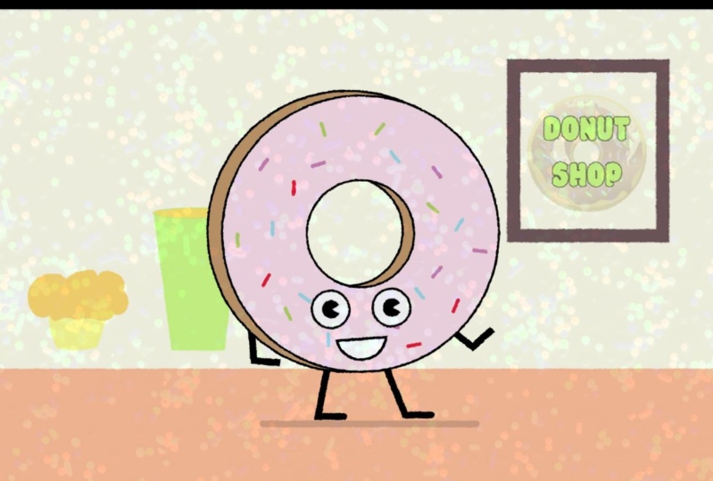 Donut Shop Character Animation