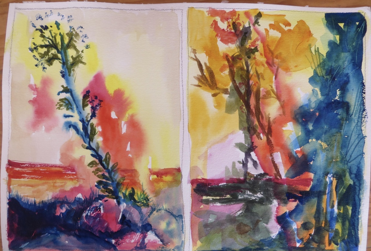 Random Paintings - student project