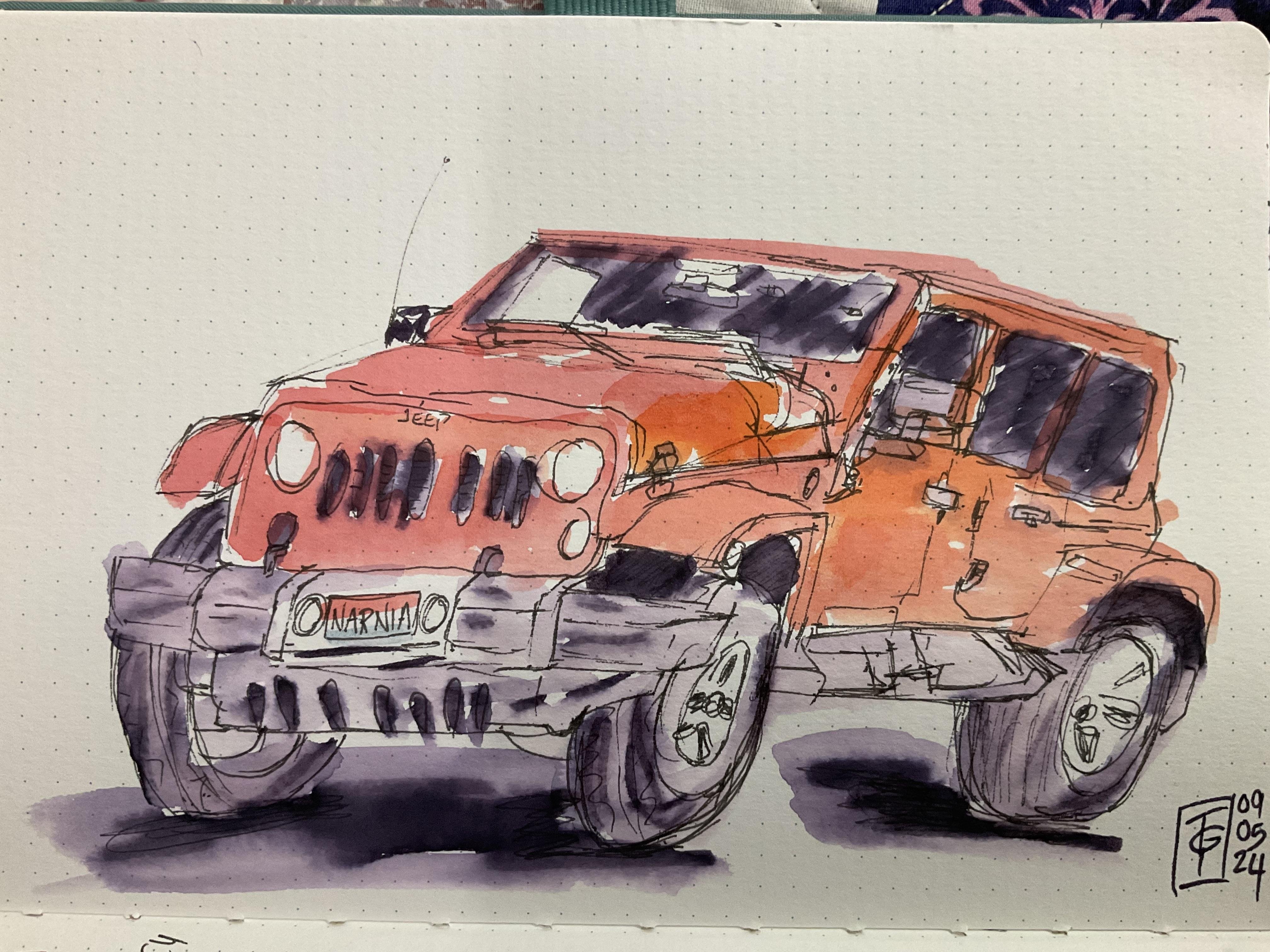 My Jeep - student project