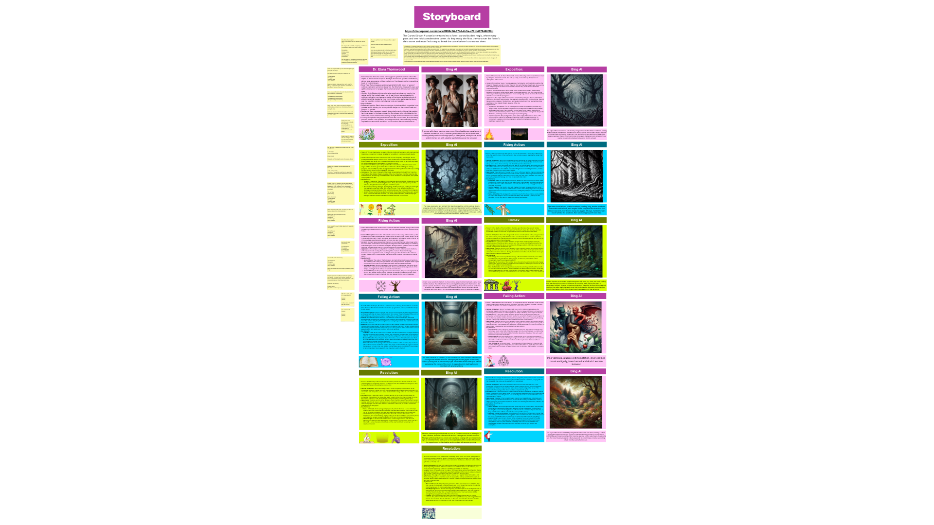 The Cursed Grove - student project
