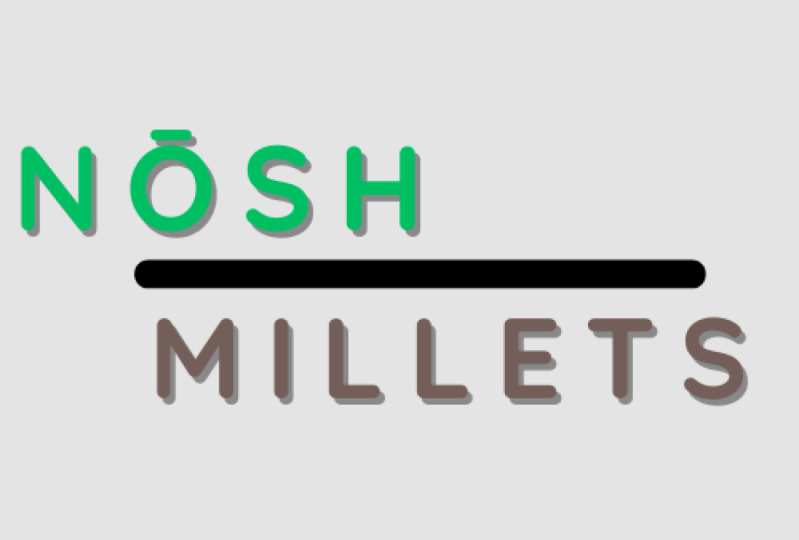 THIS IS A LOGO FOR MY MILLETS BASED SNACKS STARTUP