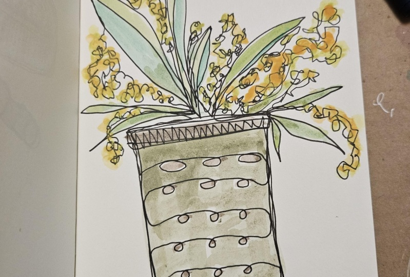 One line sketching fun