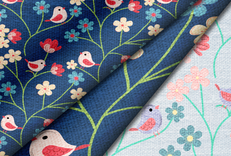 Fabric Swatch Mockups