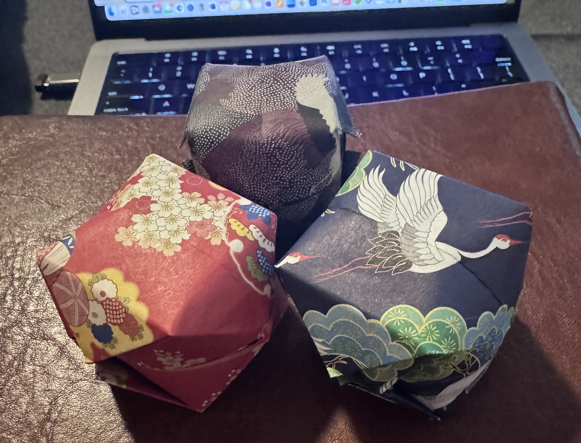My origami skills blew up after this lesson! - student project
