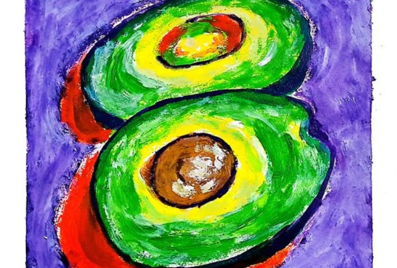 Avocados in Acrylics