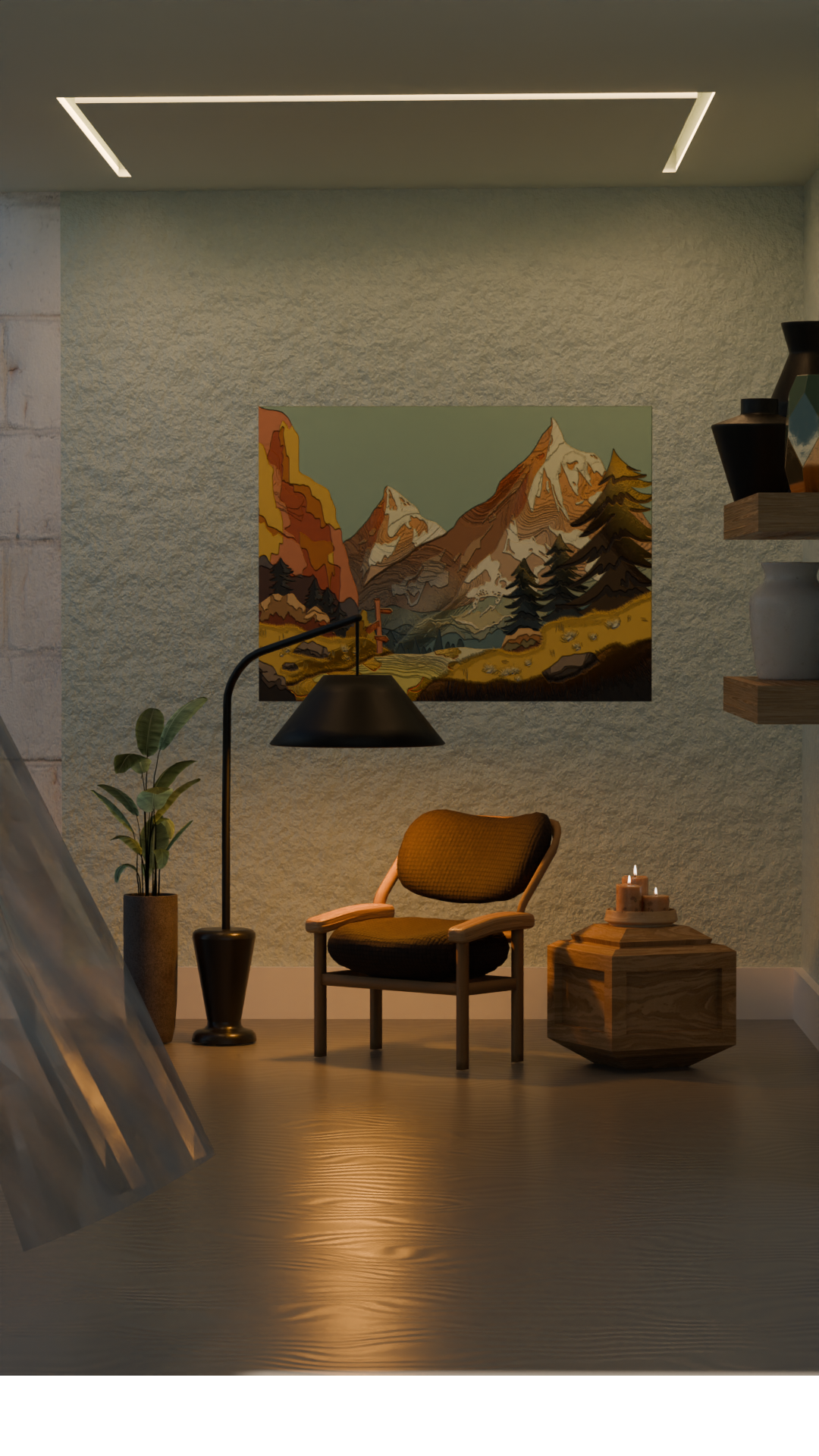 room interior - student project