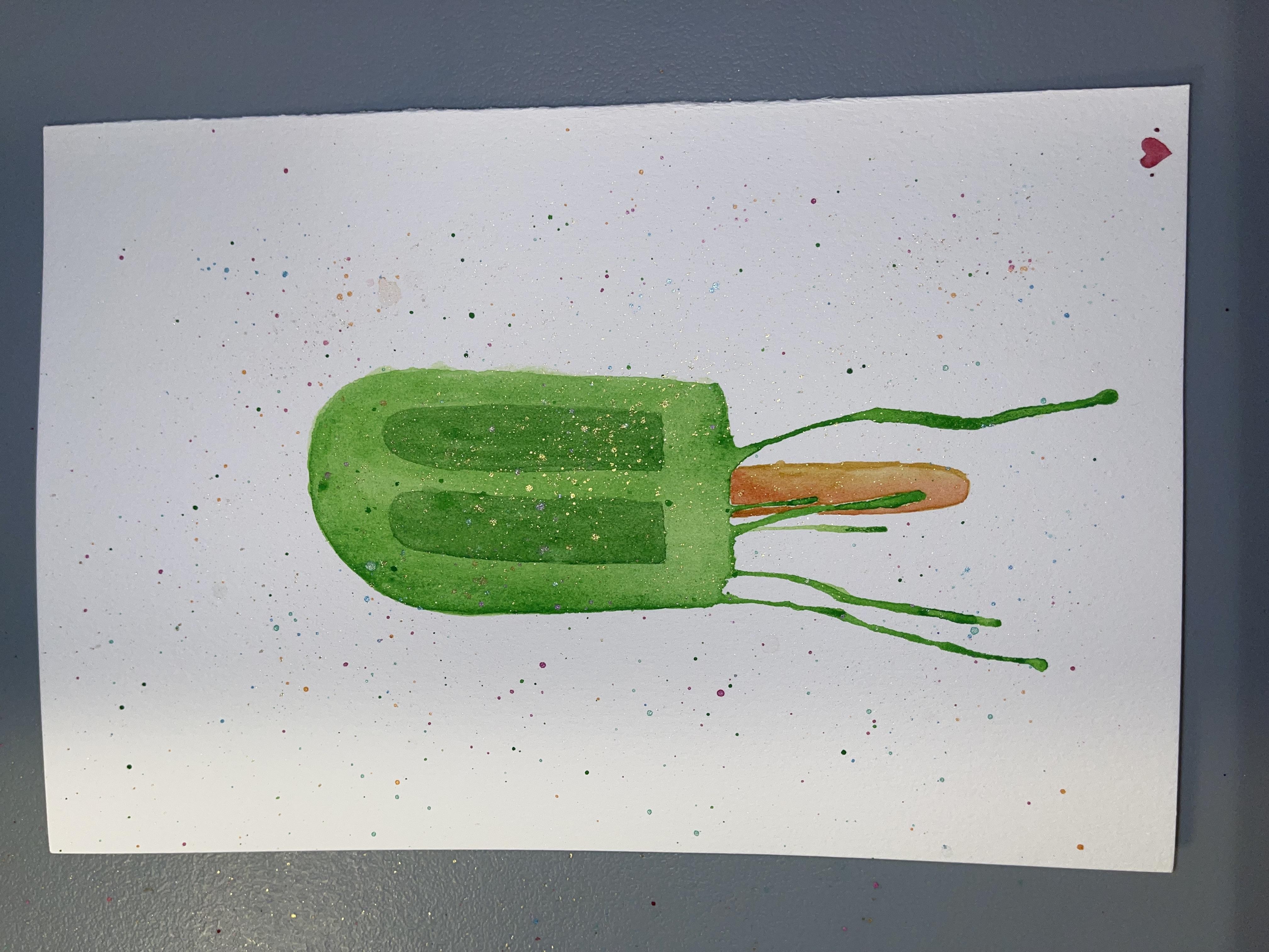 My Lime Popsicle :) - student project