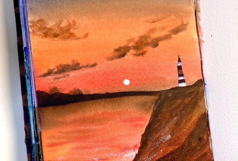 21 days of watercolours