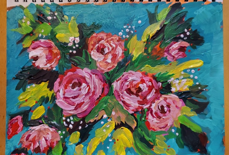 Acrylic Painting Class #5 whew
