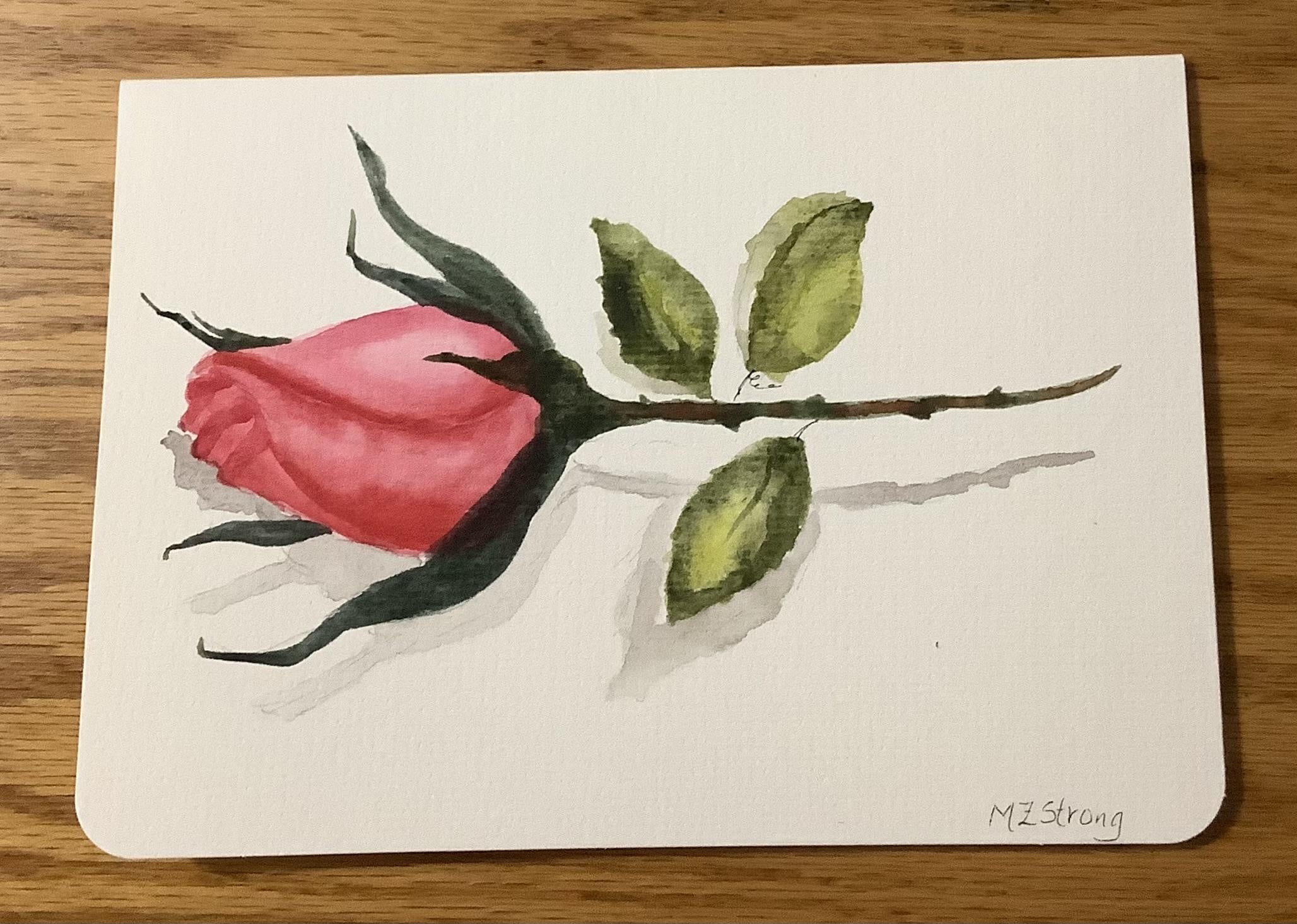 A single bloom - student project