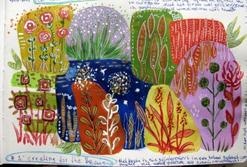 Colour Mixing with Gouache