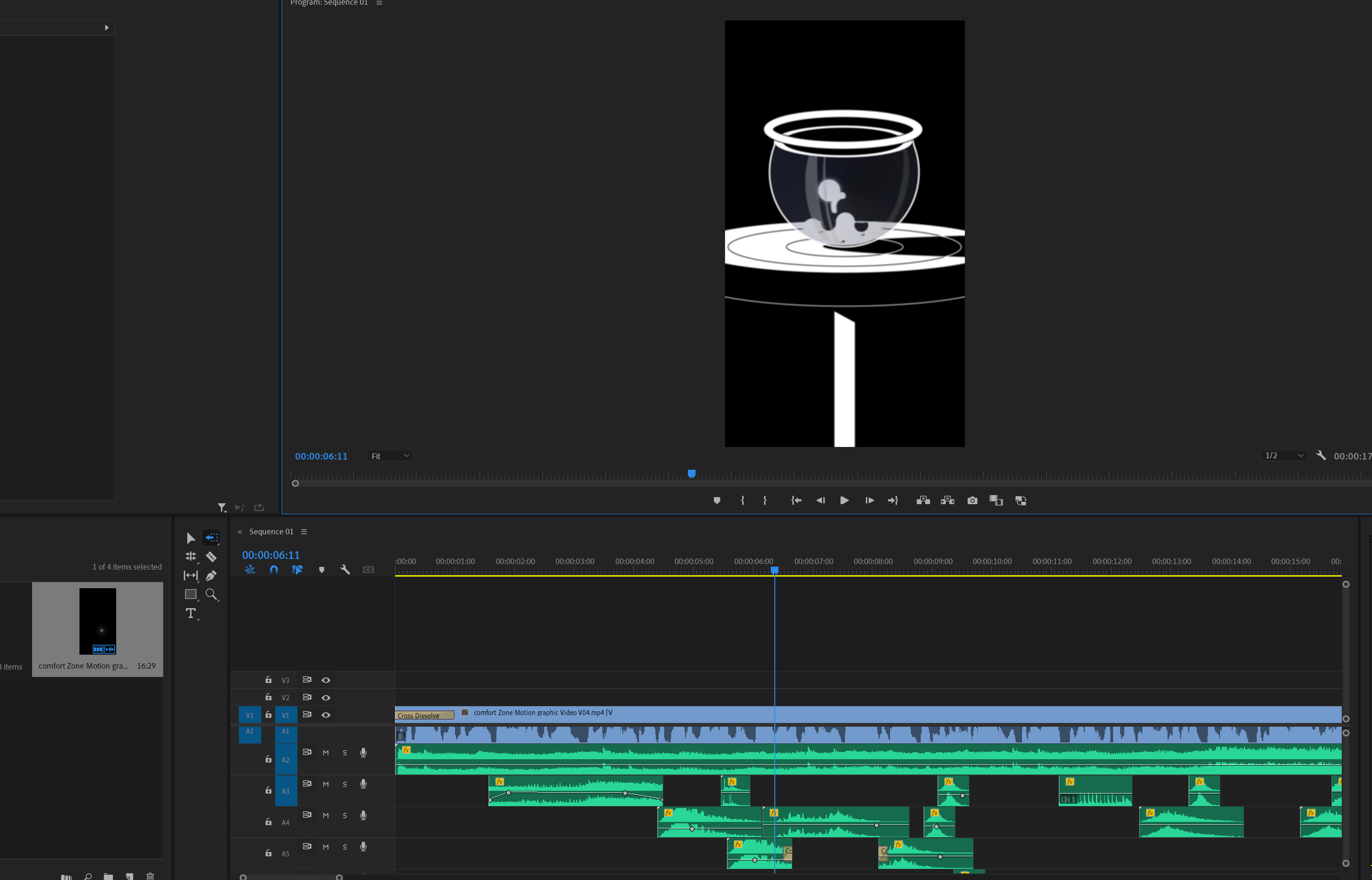 Comfort Zone - 2d Motion Graphic Video - student project