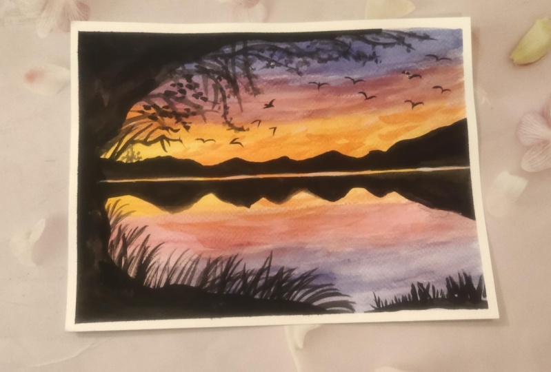 Sunset silhouette