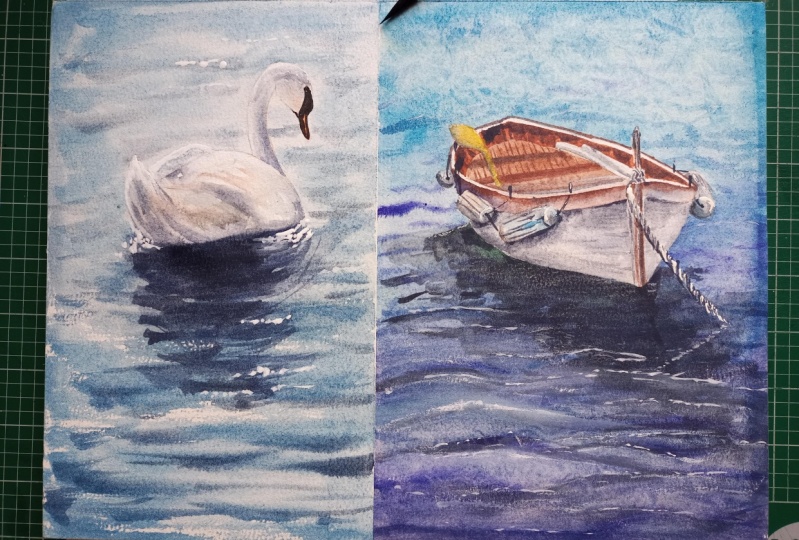 Watercolour reflections