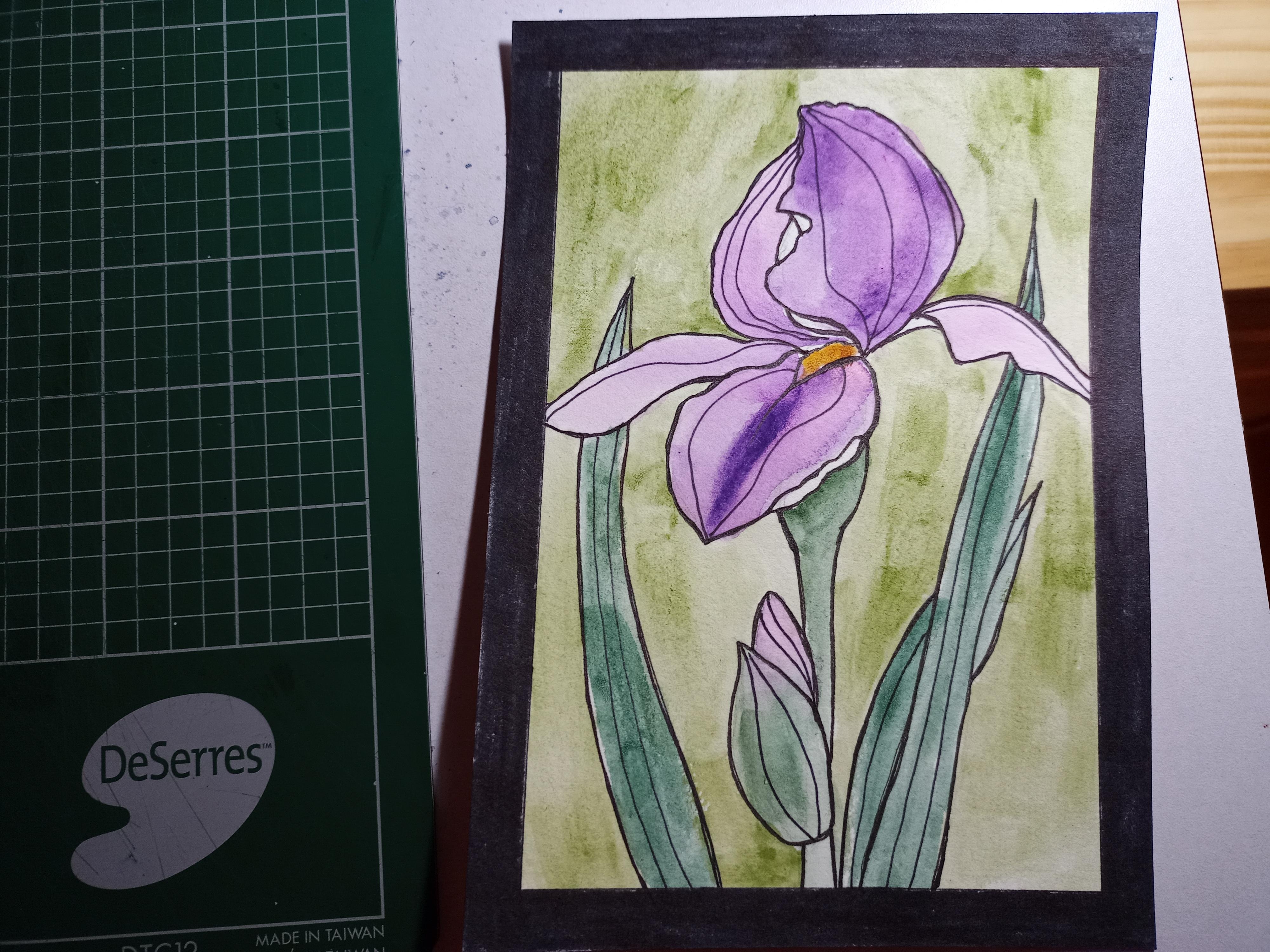 Stained glass effect - student project