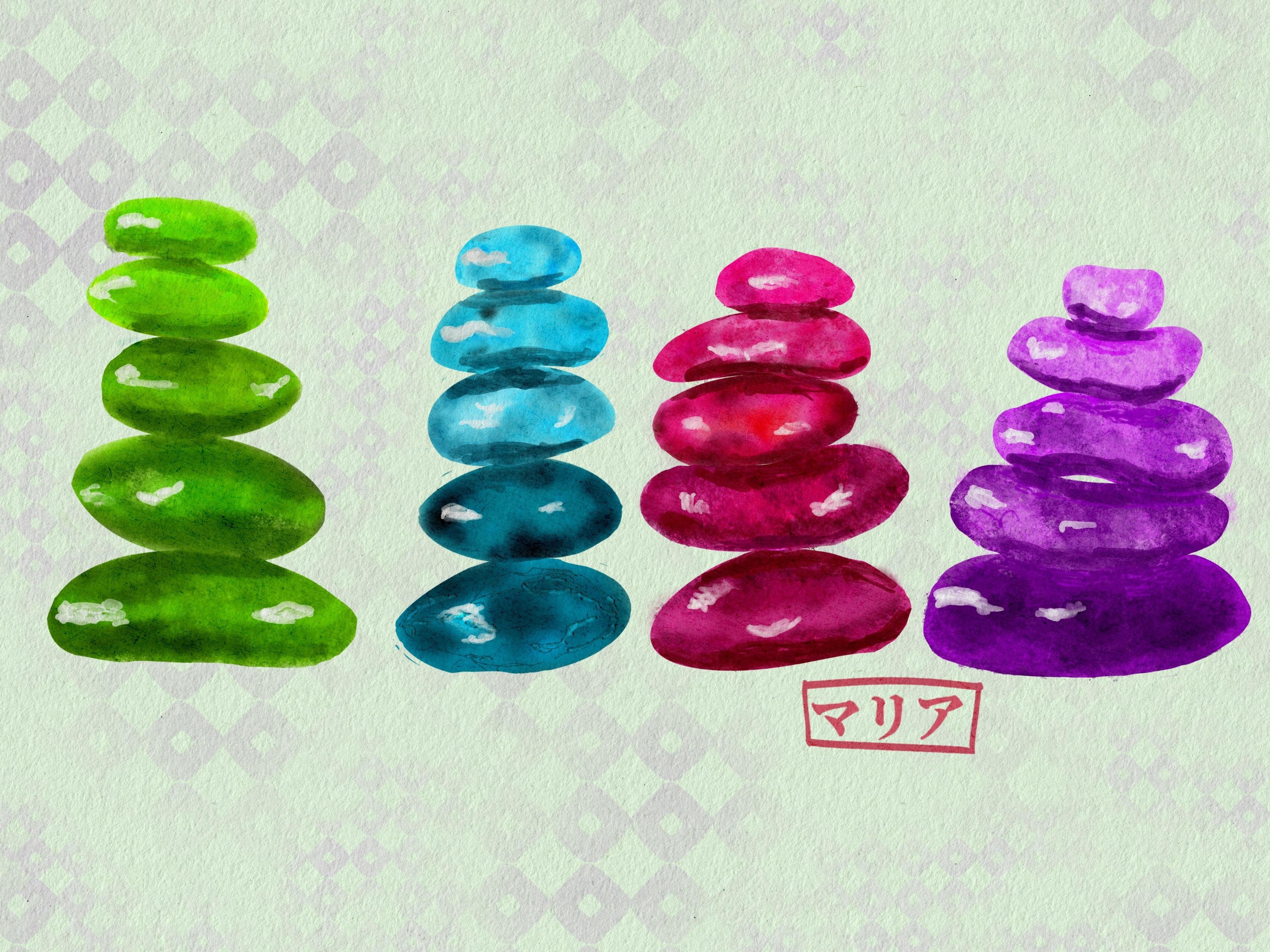 Japanese stones