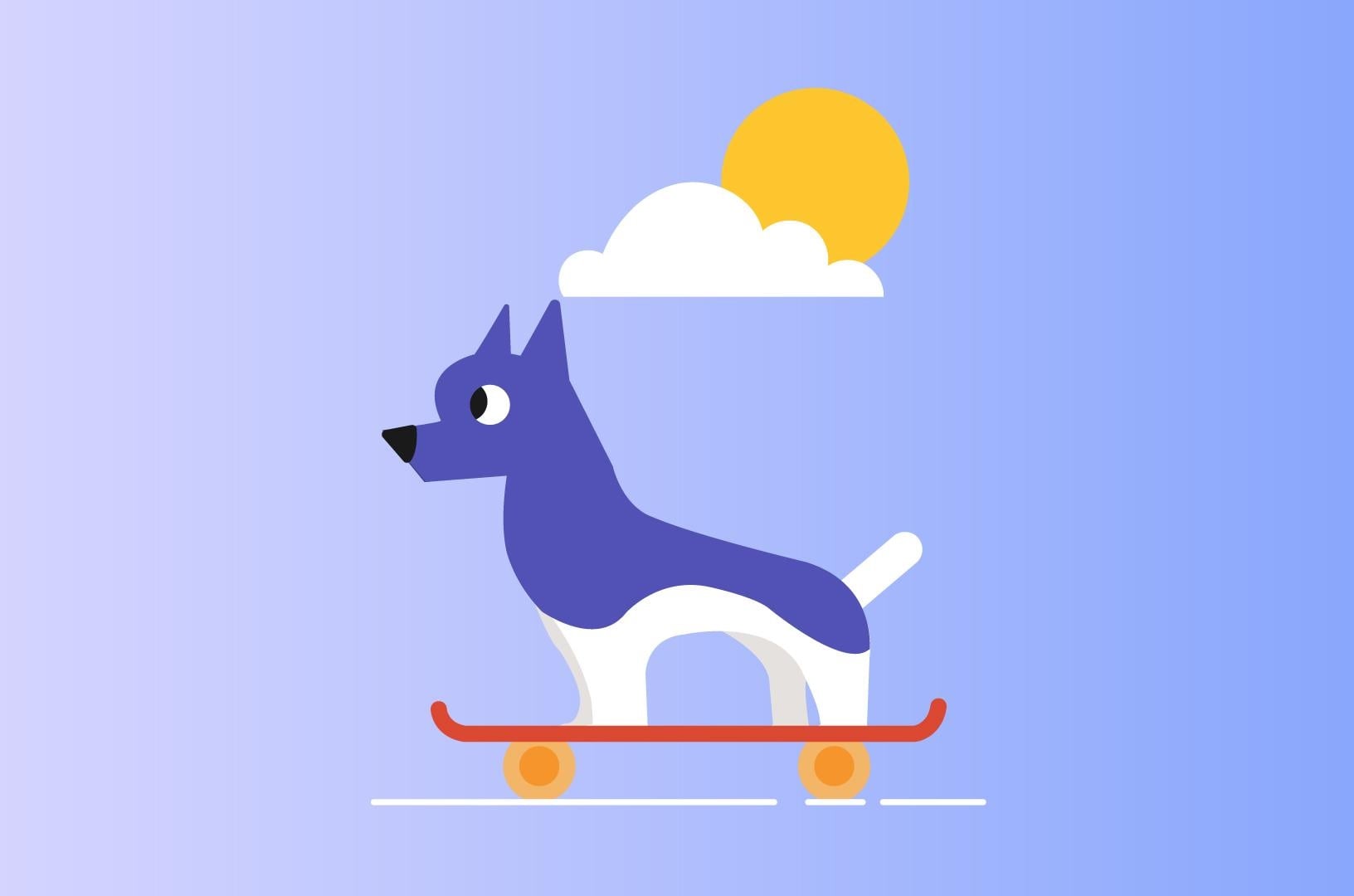 Skater Dog - student project